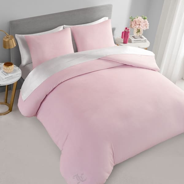 Juicy Couture Solid Velour Comforter Sets