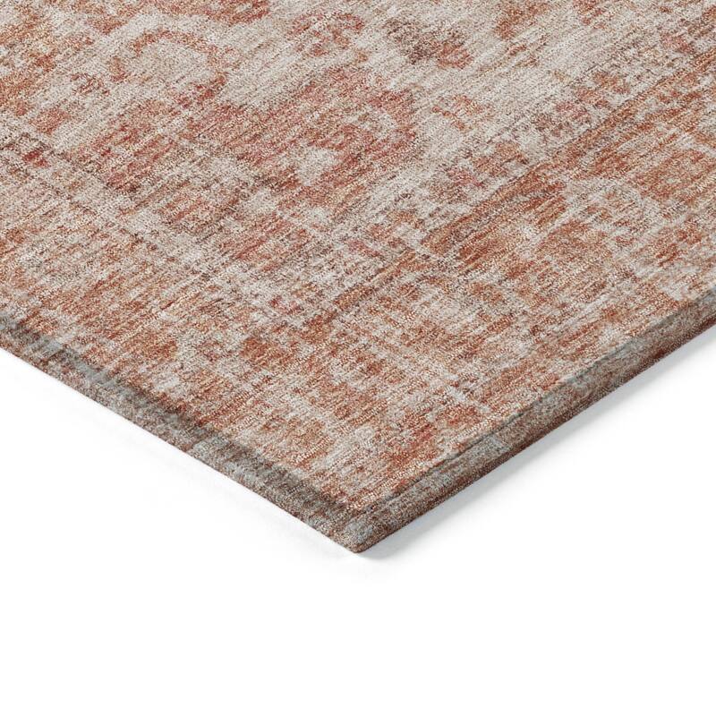 HomeRoots Oriental Traditional Rectangle Outdoor Rug