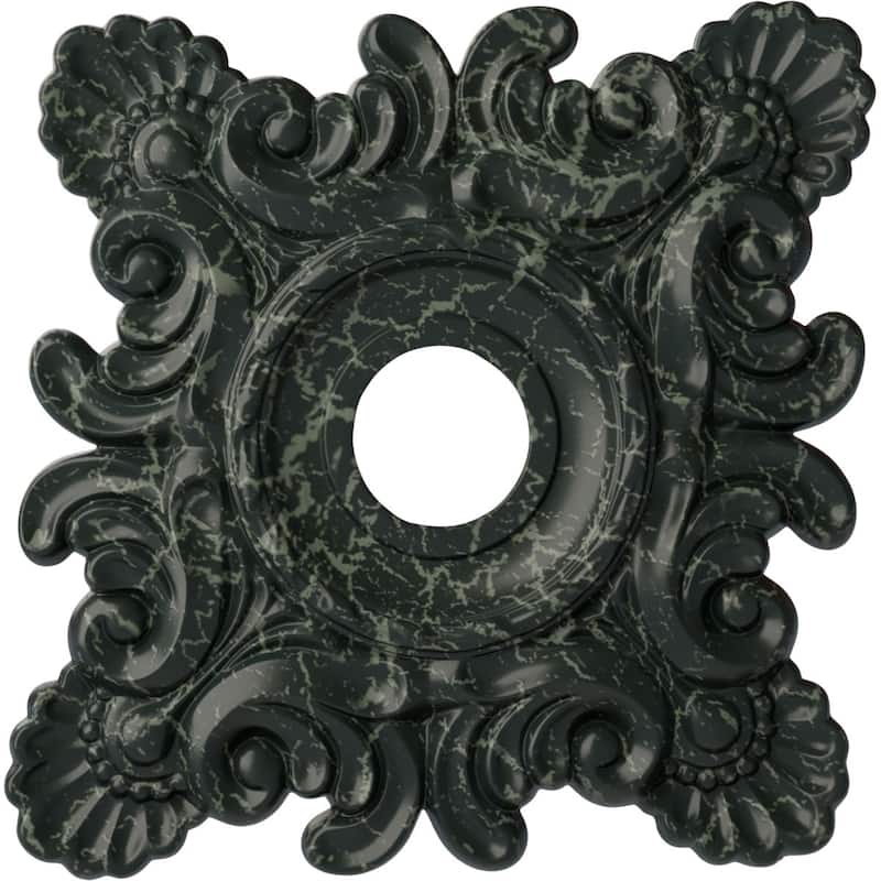 18"W x 18"H x 3 1/4"ID x 1 1/2"P Crawley Ceiling Medallion
