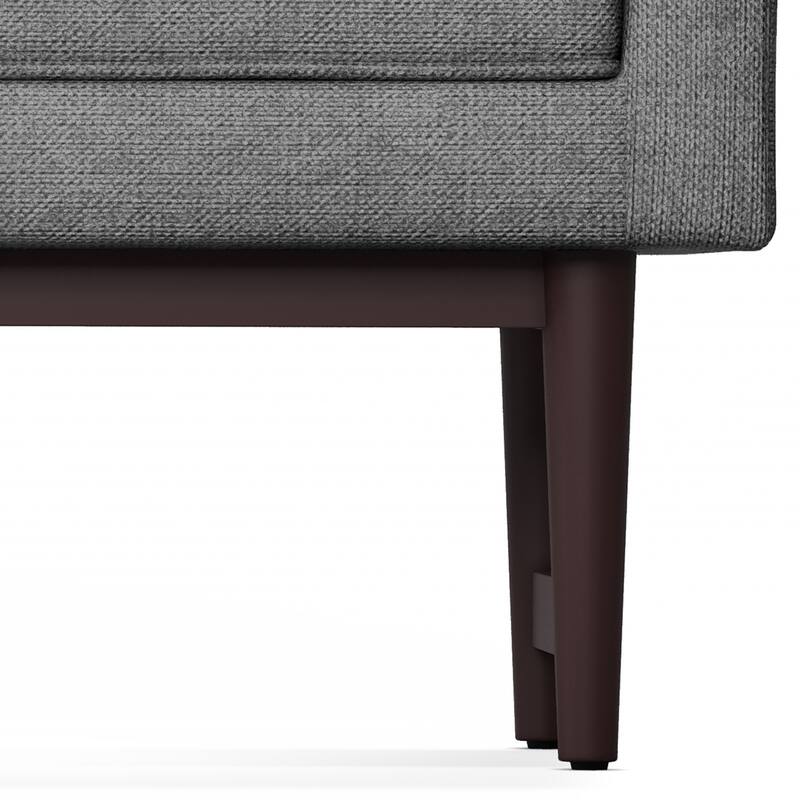 WYNDENHALL Highbridge 46 inch Wide Contemporary Rectangle Ottoman Bench