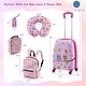 preview thumbnail 6 of 38, Costway 5 PCS Kids Luggage Set with Backpack Neck Pillow Luggage Tag - See Details