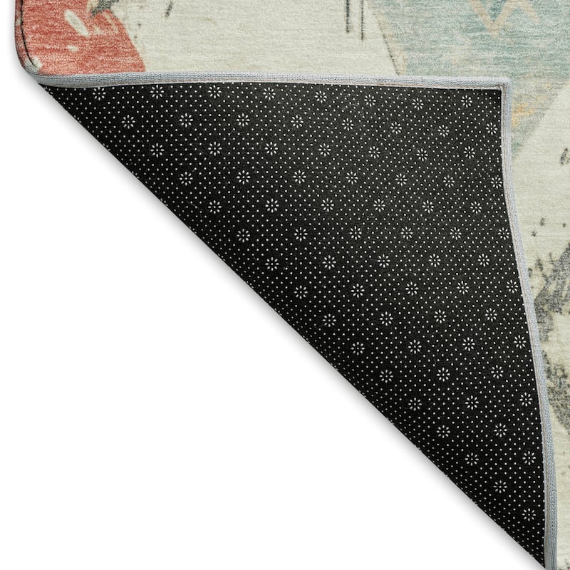 Premium Washable Super Soft Modern Diamonds Mayfield Rug