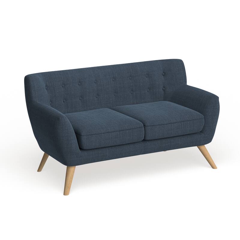 Carson Carrington Brandbu Button-tufted Loveseat