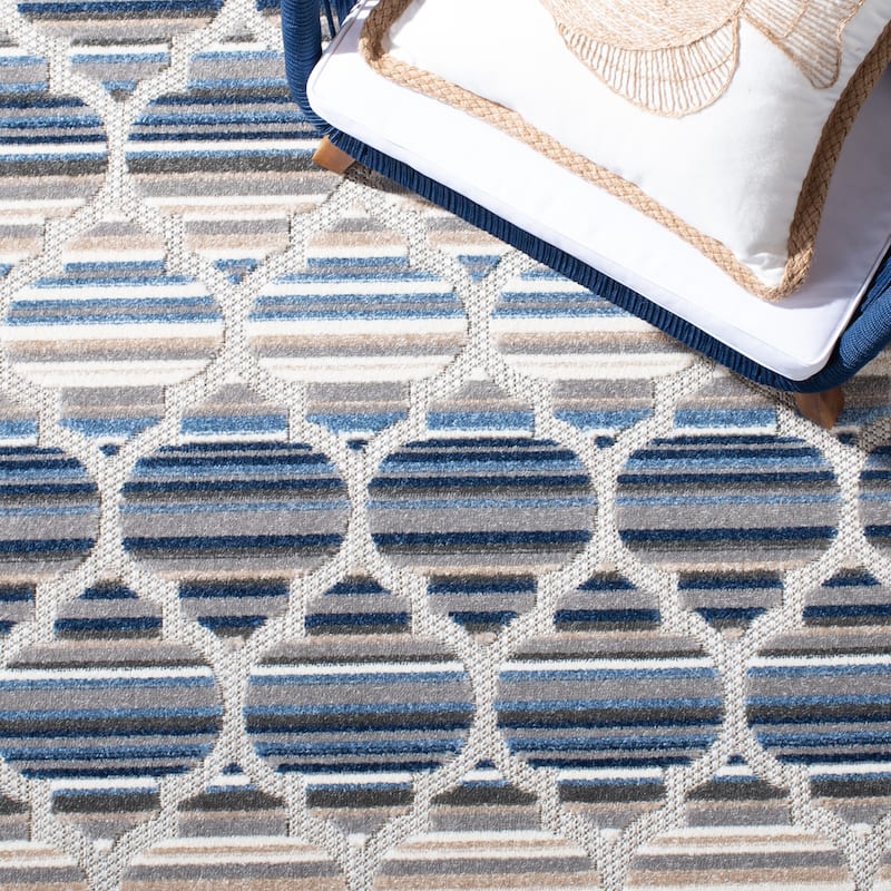 SAFAVIEH Cabana Kaleen Indoor/ Outdoor Waterproof Patio Trellis Rug