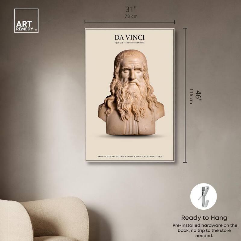 Universal Genius Canvas by Art Remedy