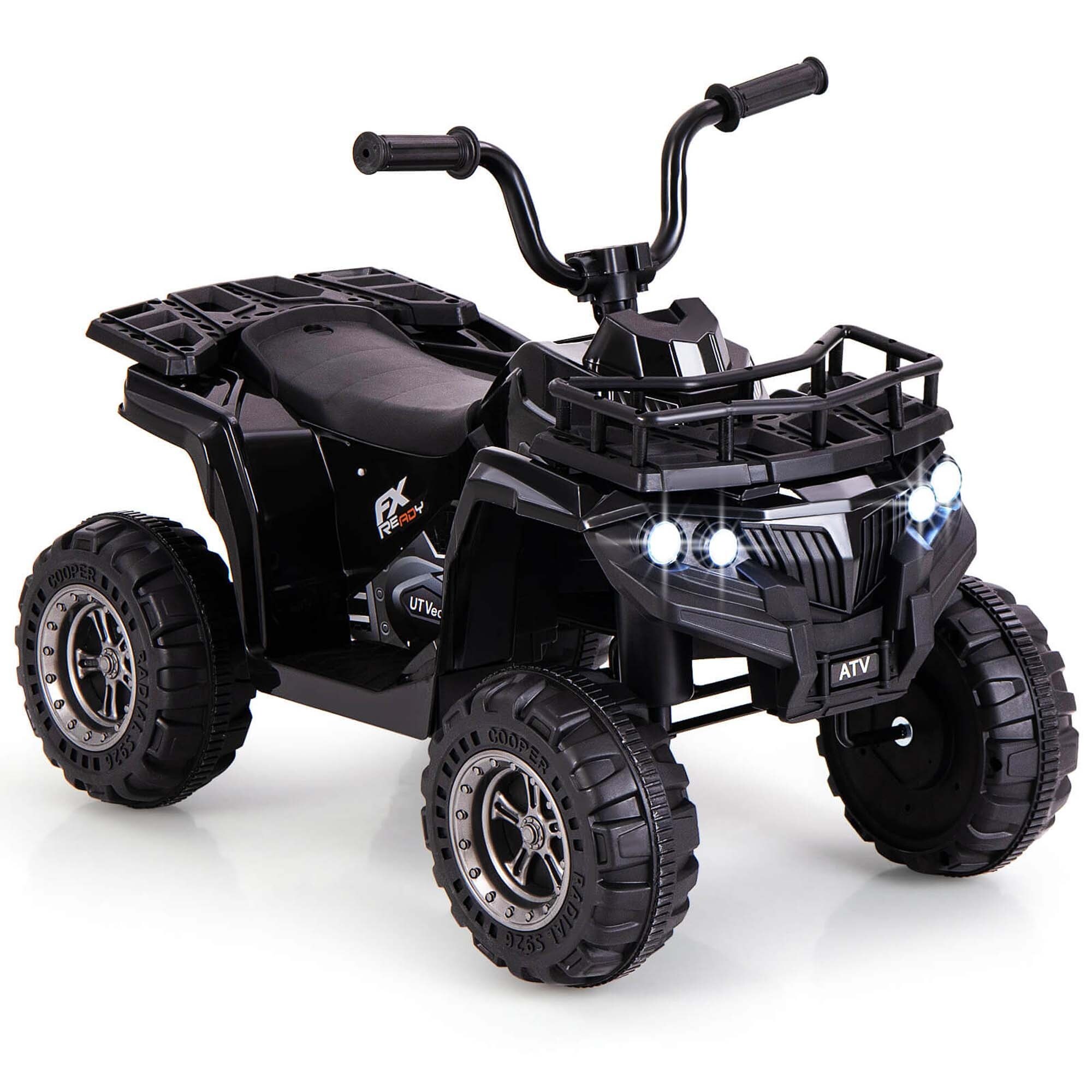 Kids Ride On Electric 4-Wheeler Quad Car w/ Button Start