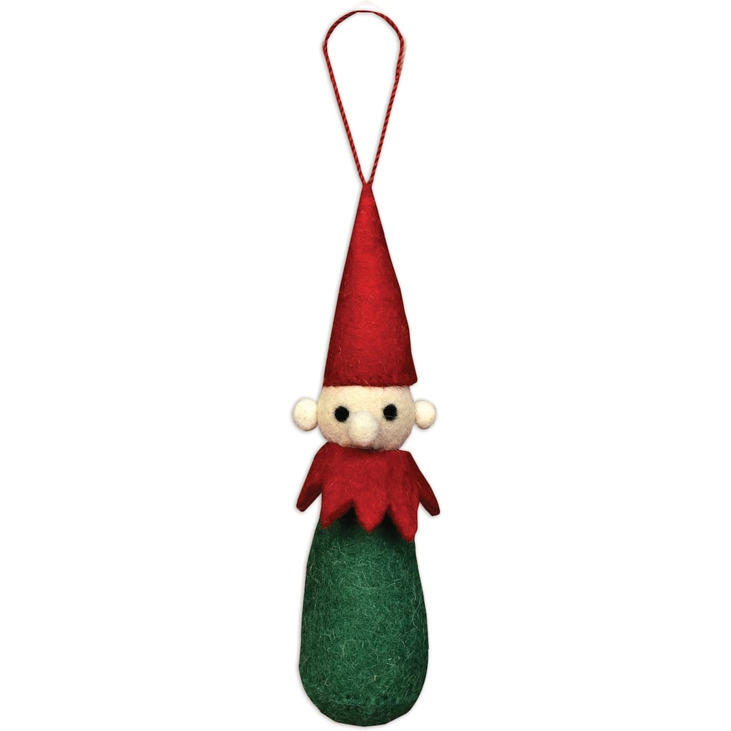 Elf Ornament -Set of 2
