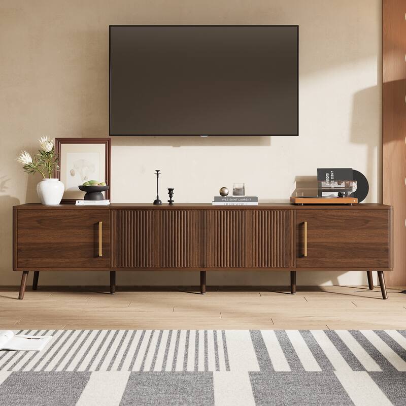 78 inch Modern TV Stand for TVs up to 85"