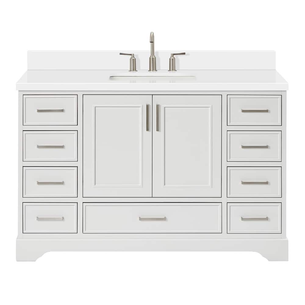 Ariel M055SWQRVO Stafford 54" Free Standing Single Basin Vanity Set