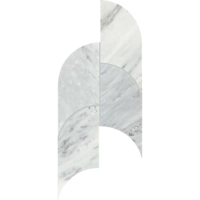 Daltile Gamma Natural Stone Archway Wall and Floor Mosaic Tile (Set of 5)