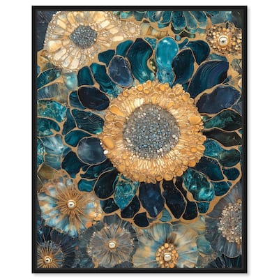 Opulent Geode II Canvas by Art Remedy