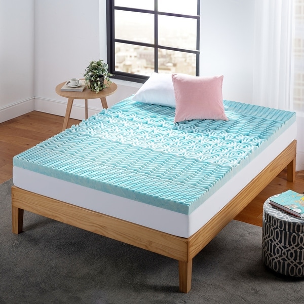 Priage by ZINUS Green Tea Cooling Gel Memory Foam Zoned Support