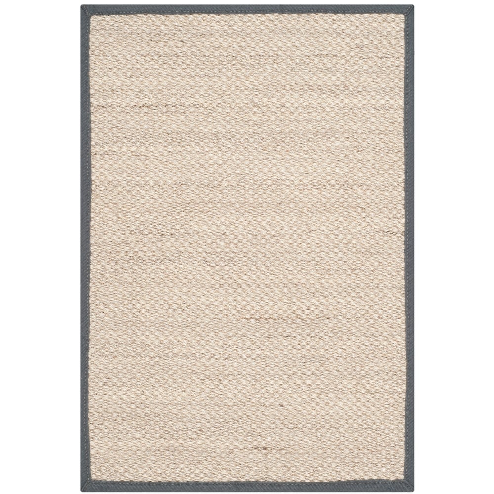 SAFAVIEH Natural Fiber Lorine Casual Border Sisal Rug