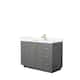 Option Dark Gray, Gold Trim, Giotto Quartz Top