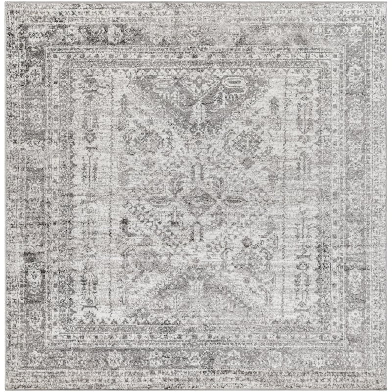 Livabliss Monte Carlo Updated Traditional Medallion Area Rug