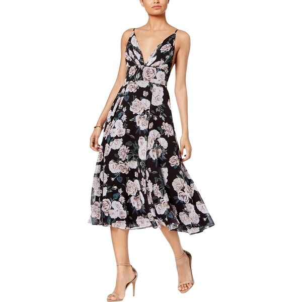 ladies fit and flare midi dresses