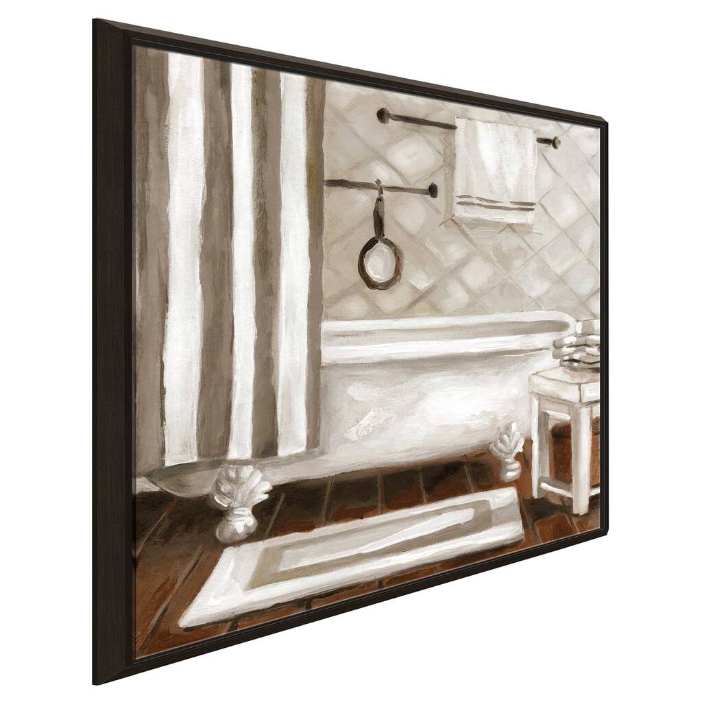 "Soak Simplicity" by Carol Robinson Print on Floating Canvas