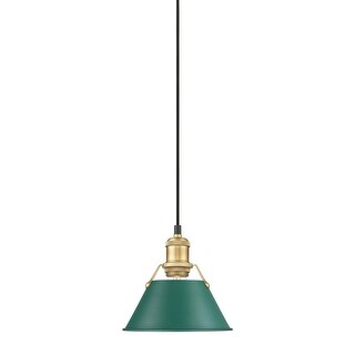 Golden Lighting 3306-S BCB Orwell 8" Wide Mini Pendant