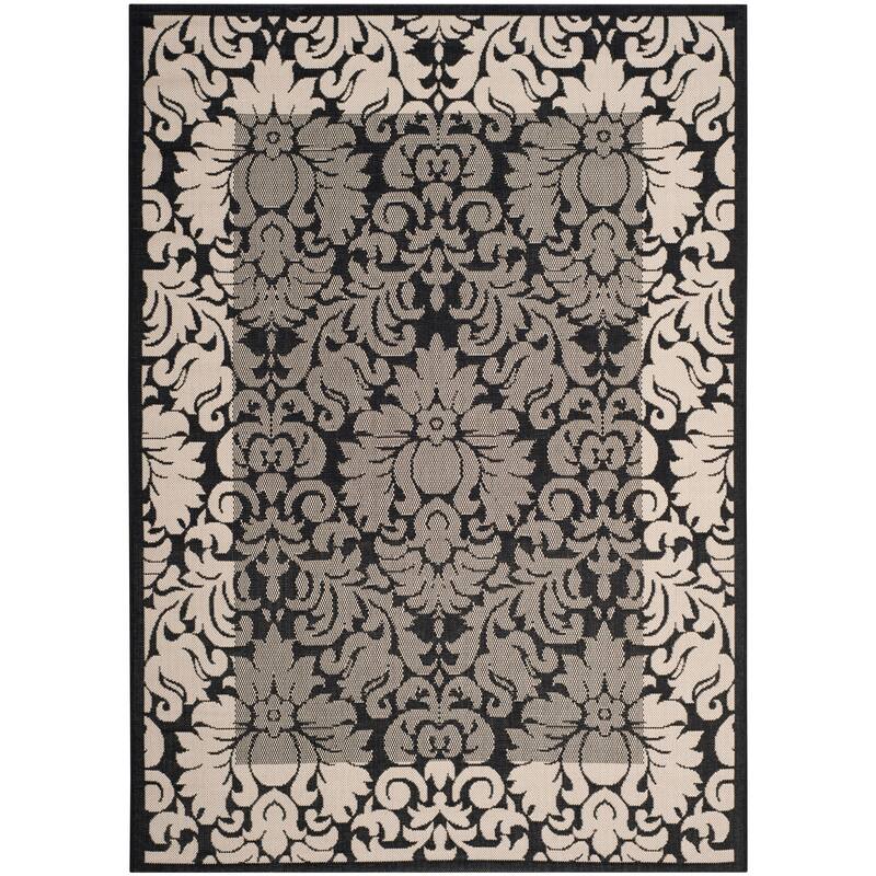 SAFAVIEH Courtyard Peggie Indoor/ Outdoor Patio Backyard Rug