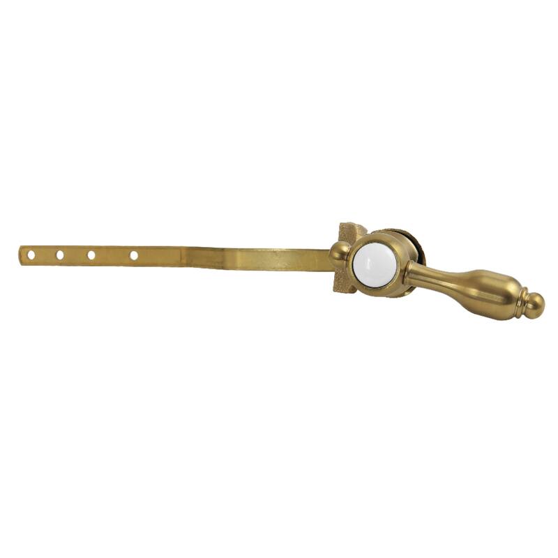 Kinston Brass Front Mount Toilet Tank Lever - Brushed Brass