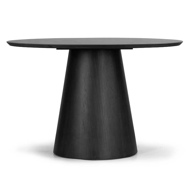 Blake Black Round Wood Dining Table