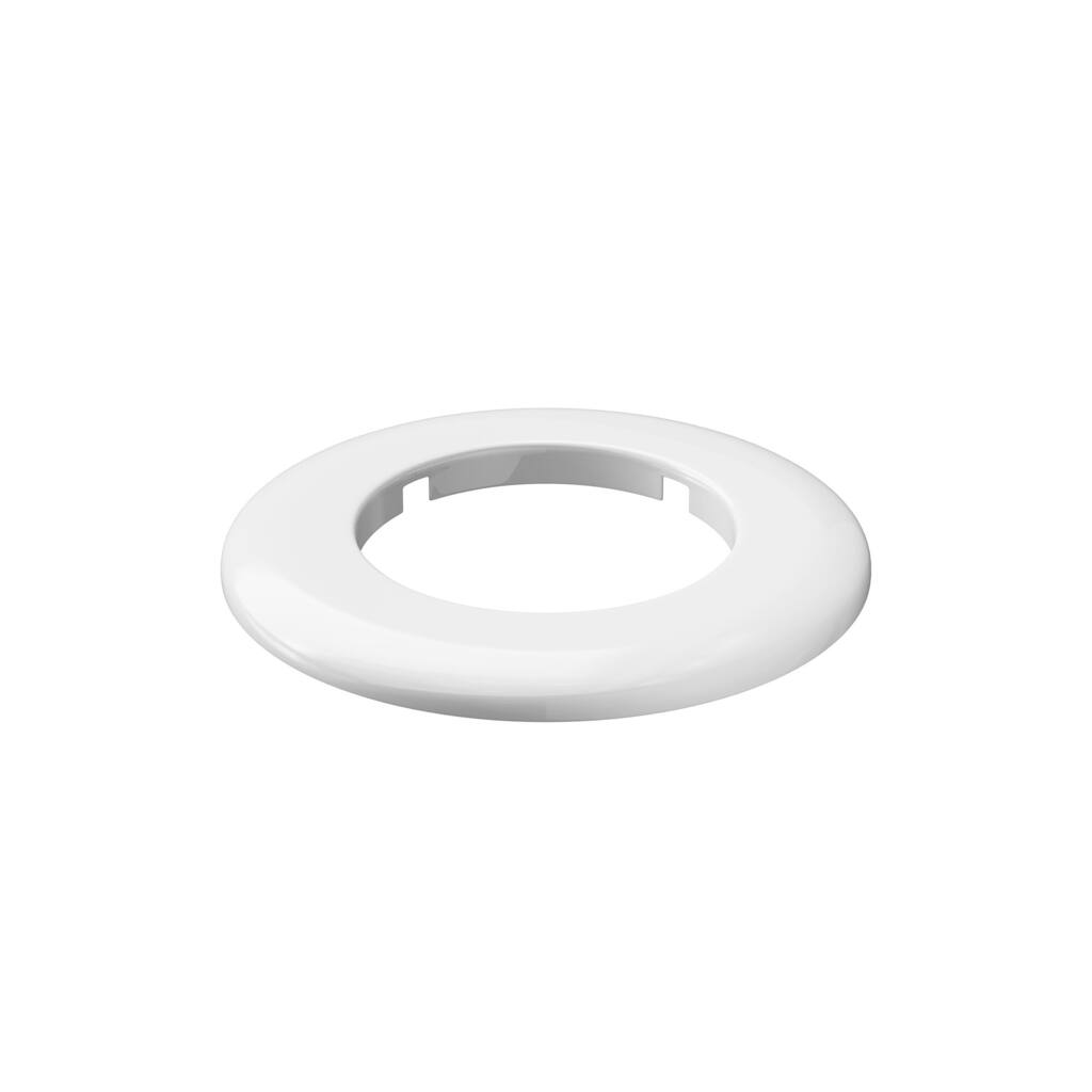Jones Stephens F07099 1 CTS White Flex Floor / Ceiling Plate