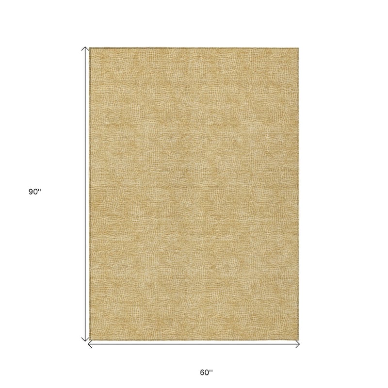 HomeRoots Geometric Transitional Rectangle Outdoor Rug