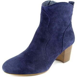steve madden blue suede boots