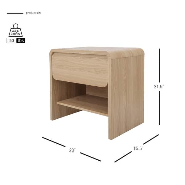 Delmare Side/ End Table w/ 1 Drawer - On Sale - Bed Bath & Beyond - 39050210