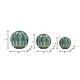 preview thumbnail 19 of 26, Sagebrook Home Gold Accented Abstract Modern Coastal Decorative Orbs Set of 3