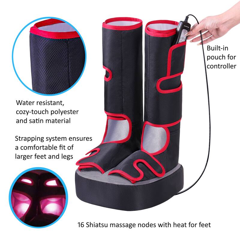 Carepeutic Leg Air Compression and Shiatsu Foot Massager