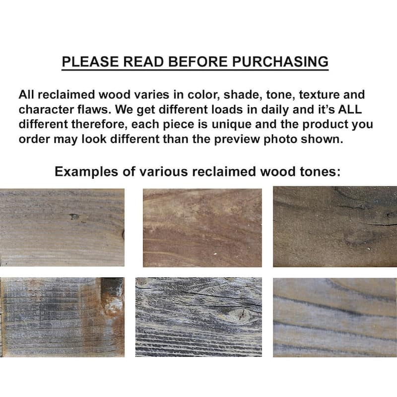 Luxe Accent Table (Weathered Gray)