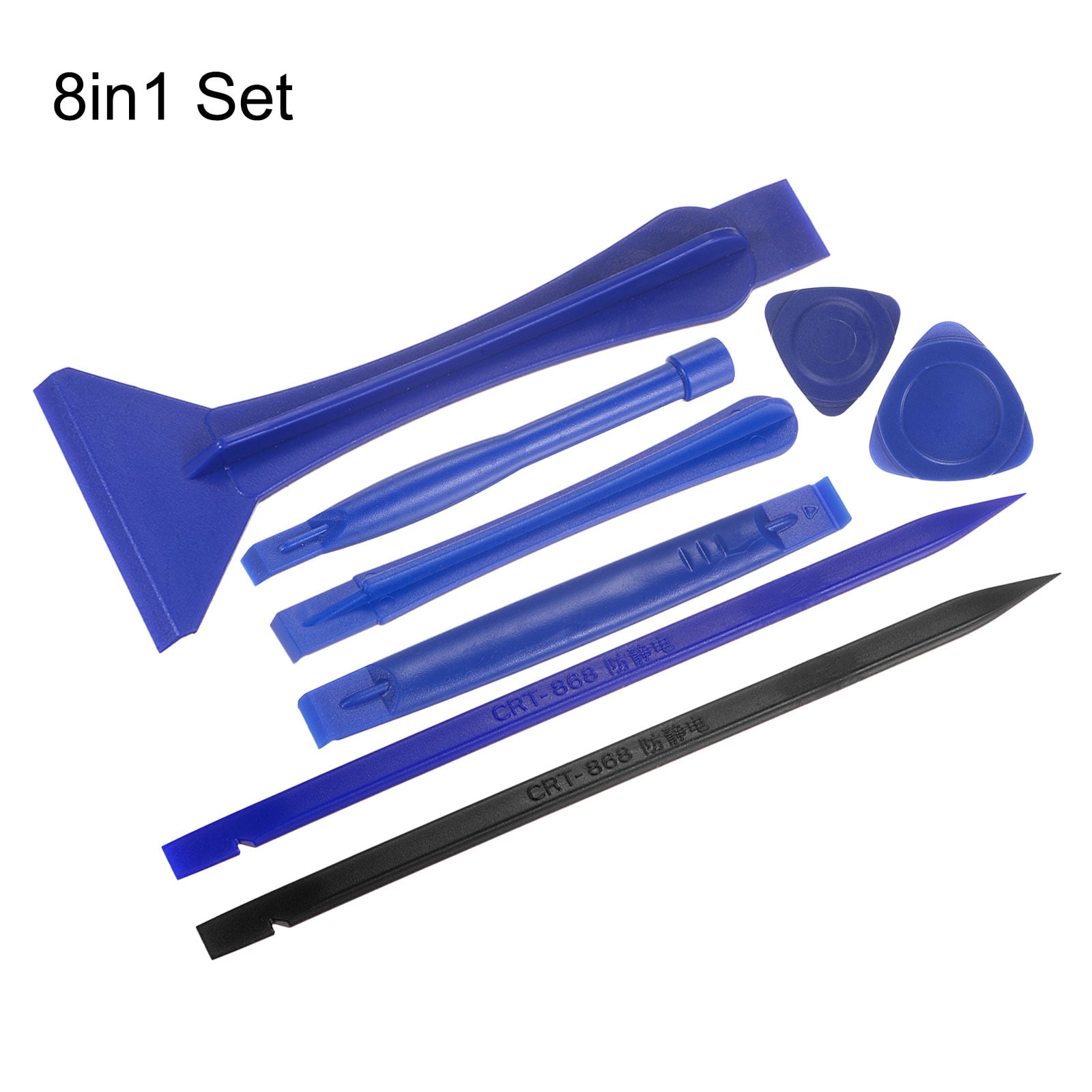 Uxcell 12-in-1 Plastic Pry Tool Kit | Electronics Repair Tool Set | Screen Opening Tools For Phone, Laptop, Console