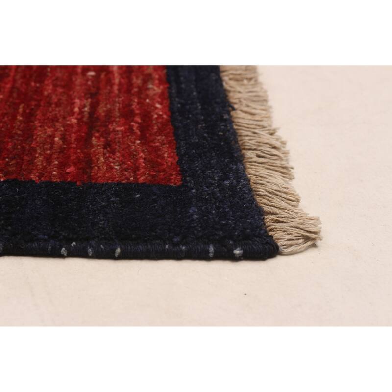 ECARPETGALLERY Hand-knotted Finest Peshawar Ziegler Red Wool Rug - 9'9 x 13'8