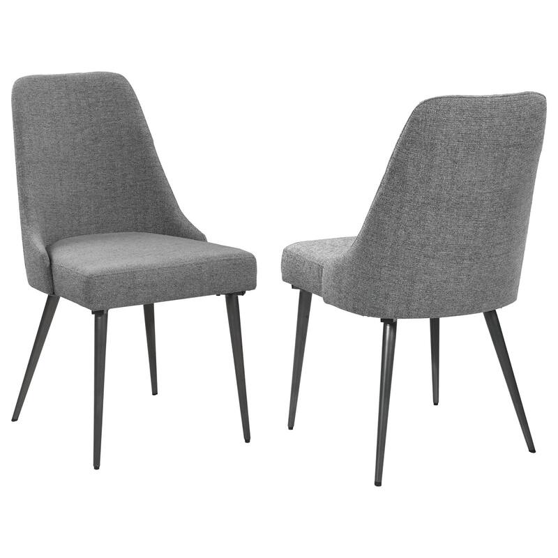 Side Chair with Metal Legs(Set of 2)