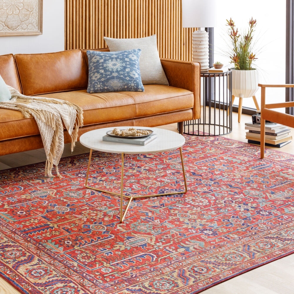 Livabliss Iris Traditional Area Rug.