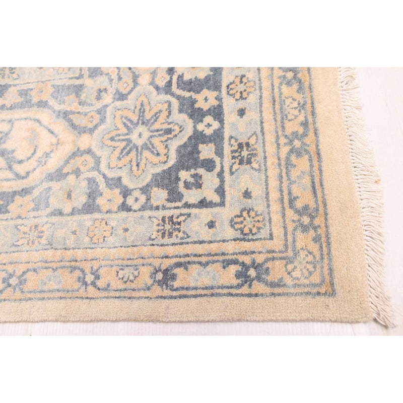 ECARPETGALLERY Hand-knotted Jamshidpour Ivory Wool Rug - 8'11 x 11'11