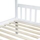 preview thumbnail 5 of 10, Stylish & Simple Twin Over Twin Bunk Beds with Trundle, Safety Rail and Ladder, Kids/Teens Bedroom, Split Into 2 Beds, White
