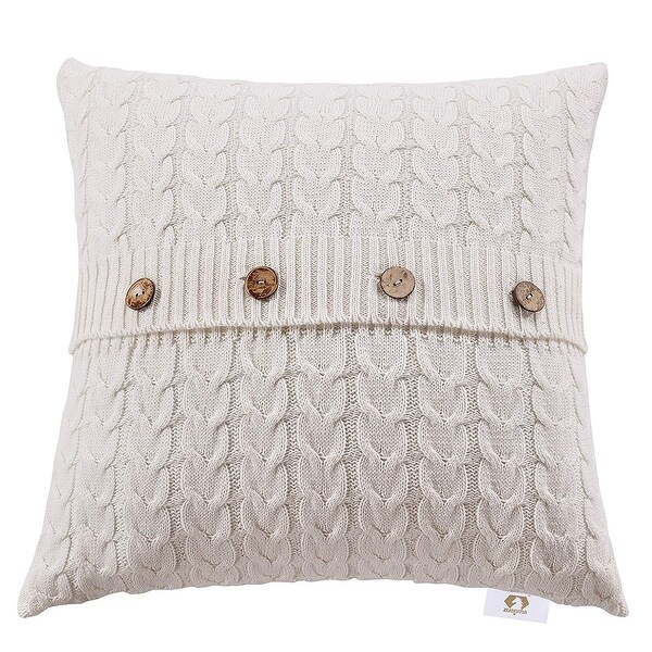 knit throw pillow covers