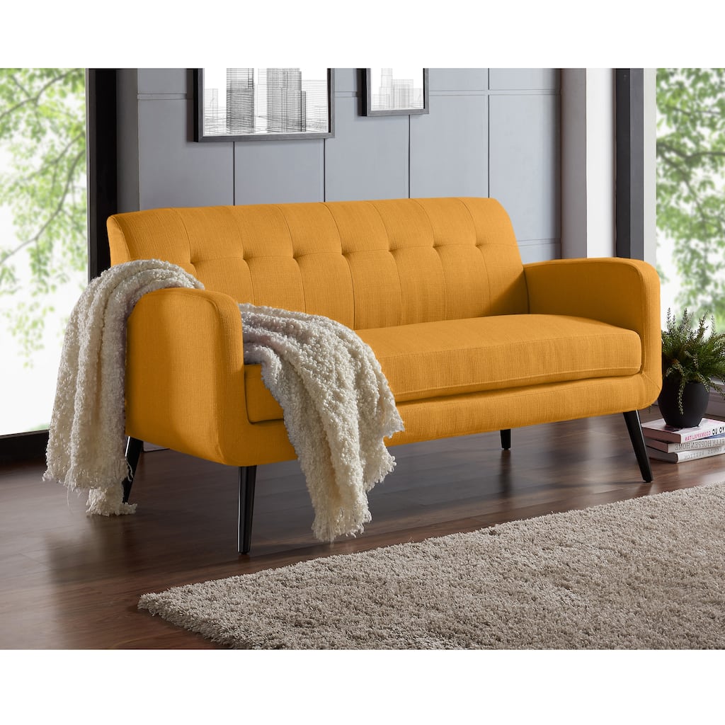 Carson Carrington Tjaereborg Mid-century Modern Linen Sofa