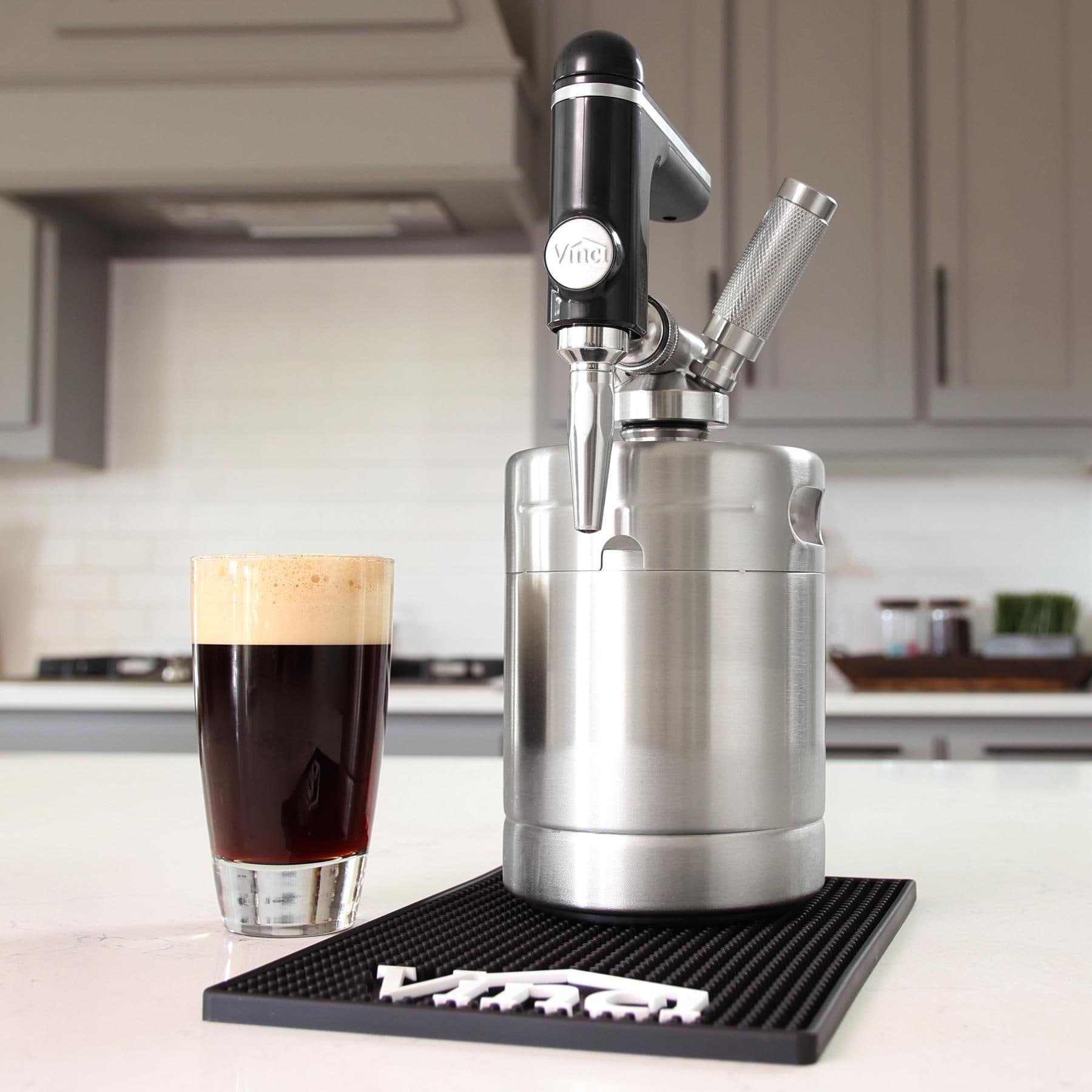 Vinci Housewares Electric Express Cold Brew Coffee Maker And Nitro Cold  Brew Maker Home Brew Nitrogen Infusion Coffee Keg Bundle - Bed Bath &  Beyond - 38316882