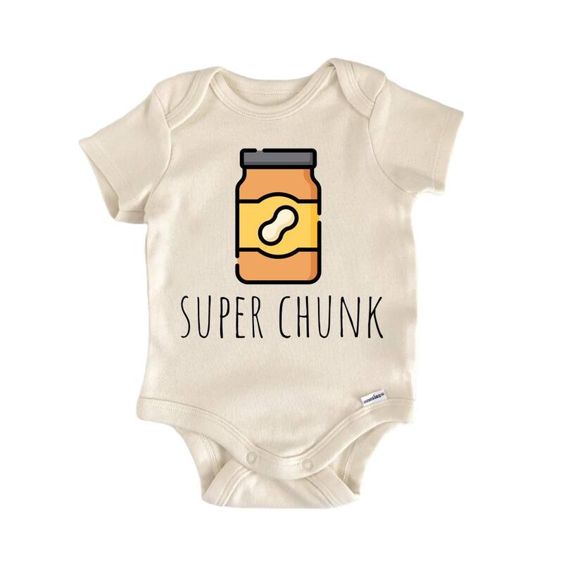 Chunky Peanutbutter Peanut - Baby Bodysuit - White - 6-9M