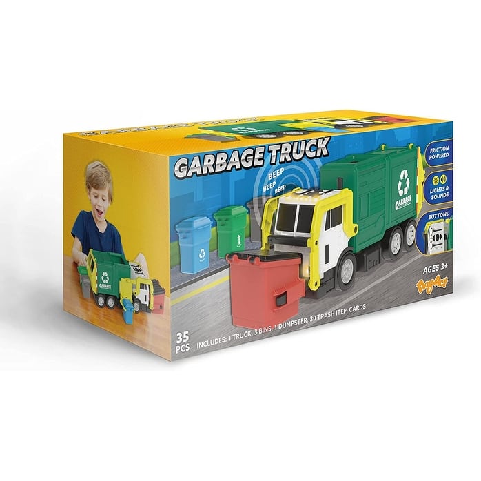 Multifunctional Garbage Truck Toy Set