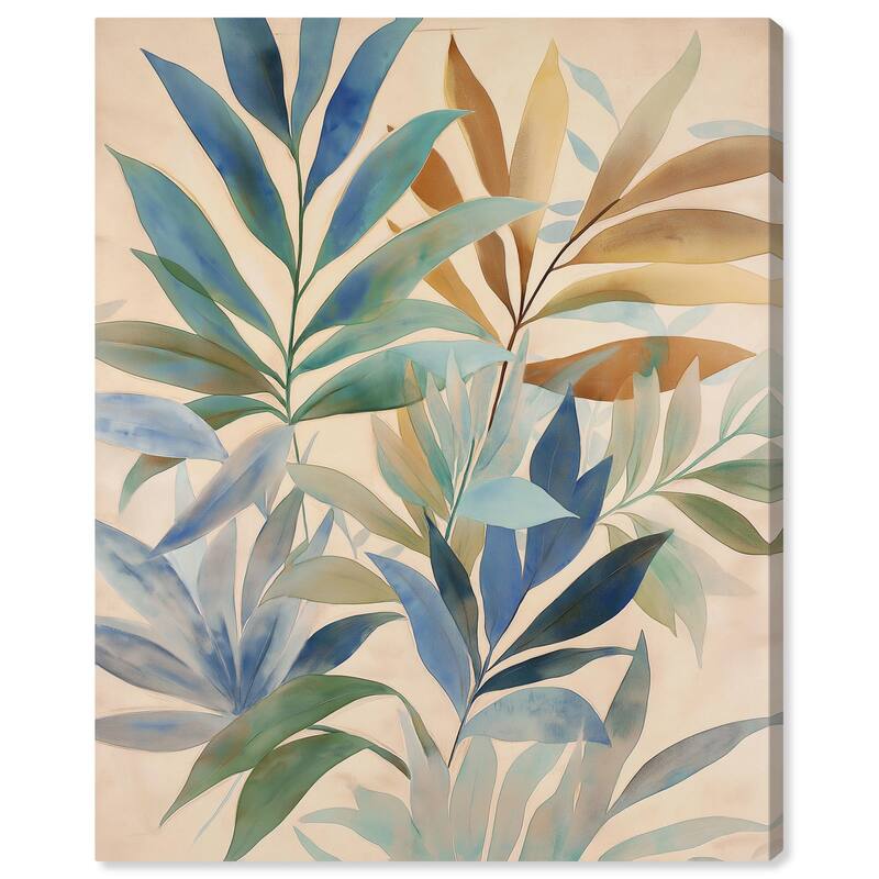 Leaf Labyrinth II Canvas by Art Remedy, Gallery Wrapped - 30" x 36"