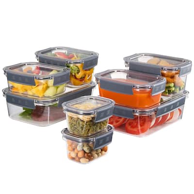 Sorbus Airtight Food Storage Containers with Lids - BPA Free, Leak Proof for Store Leftovers, Meal Prep - 16 Piece