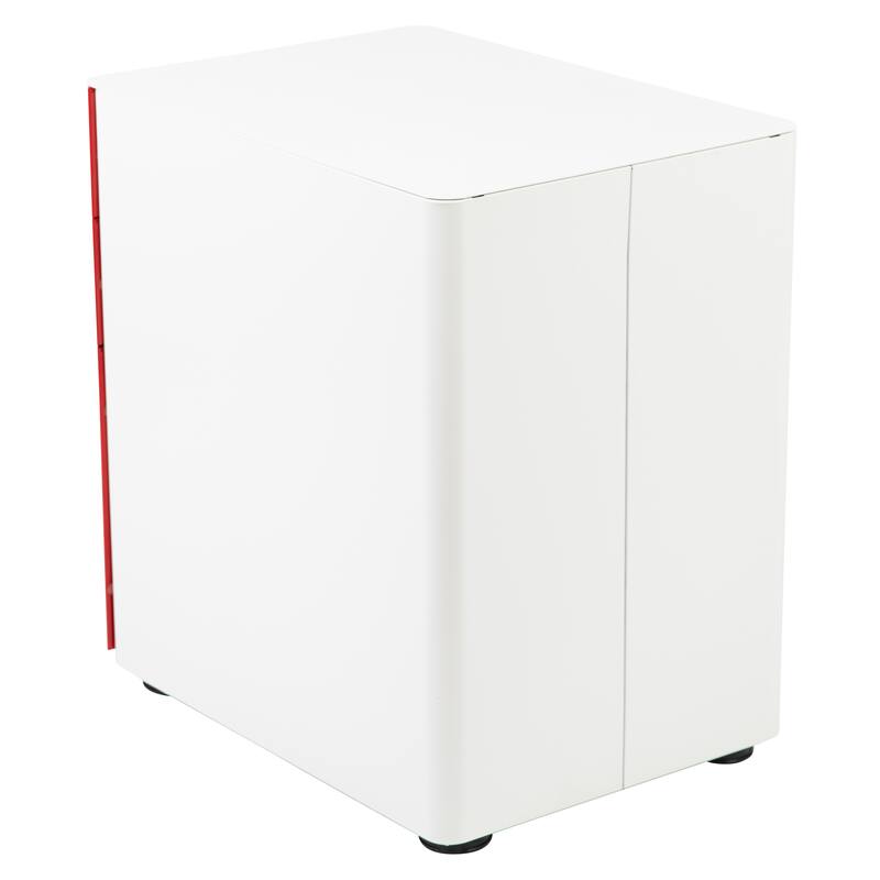 Modern 3-Drawer Mobile Locking Filing Cabinet Storage Organizer