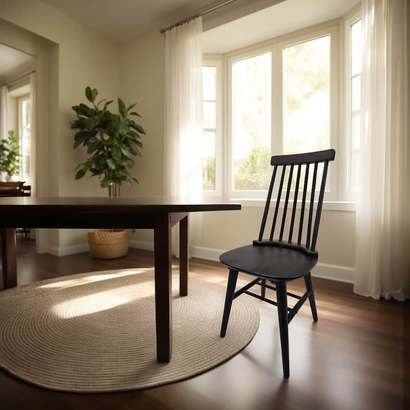 Carolina Living Eton Slat Dining Chair - Espresso
