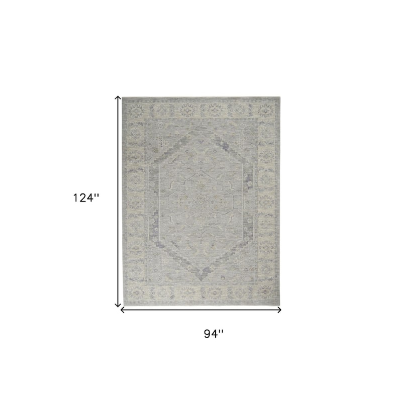 Power Loomed Floral Traditional Durable Area Rug - 124' X '94' X '0.5