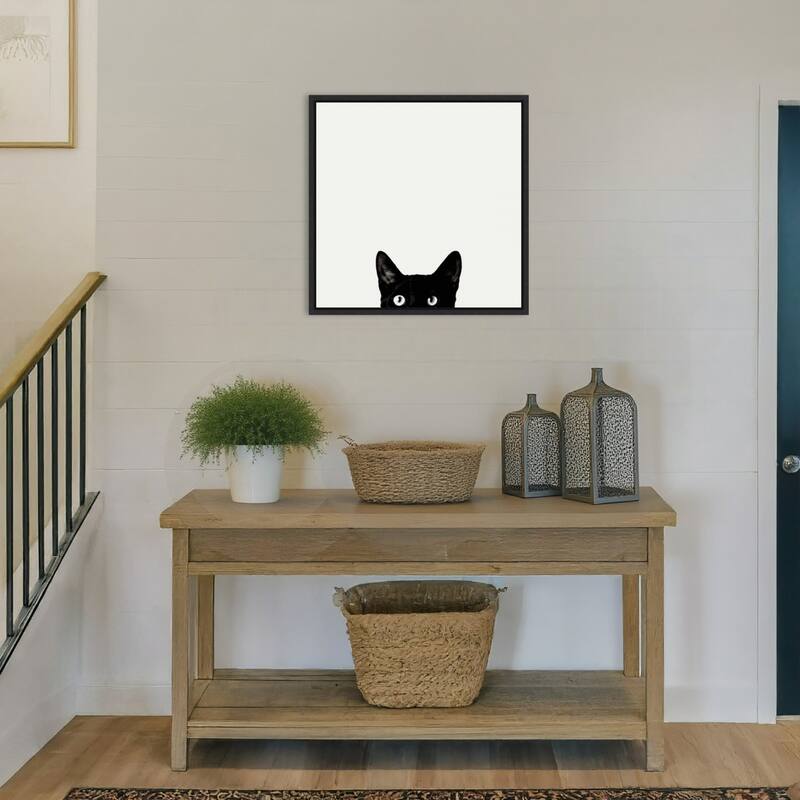 Curiosity Framed Canvas Wall Art Print