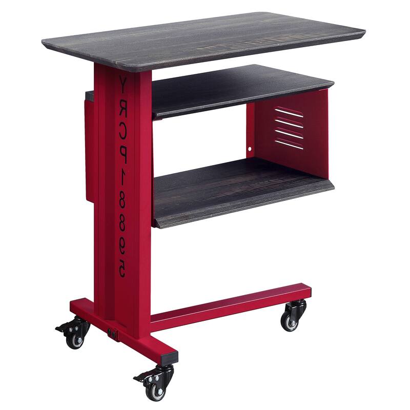 Tasker Accent Table and Wall Shelf Set